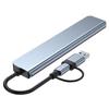 Универсальный USB 3.0 к HDMI с двумя выходами, Type-C, док-станция 8-в-1