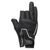 Shimano Pearl Fit Cut Gloves Size Fishing Gloves 3-Piece GL-091Q Black, S,
