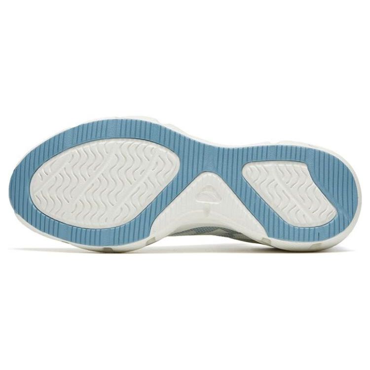 Anta Кроссовки Shining Pro прочные нескользящие с низким верхом мужские кроссовки синие белые 112327711-1