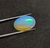 Beautiful Natural Ethiopian Opal Cabochon Loose Gemstone 4.40 Carat 15x11x6 MM Size