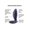 Plug anal vibrant connecté - Satisfyer - Power Plug - Blanc - Adulte - Profondes vibrations