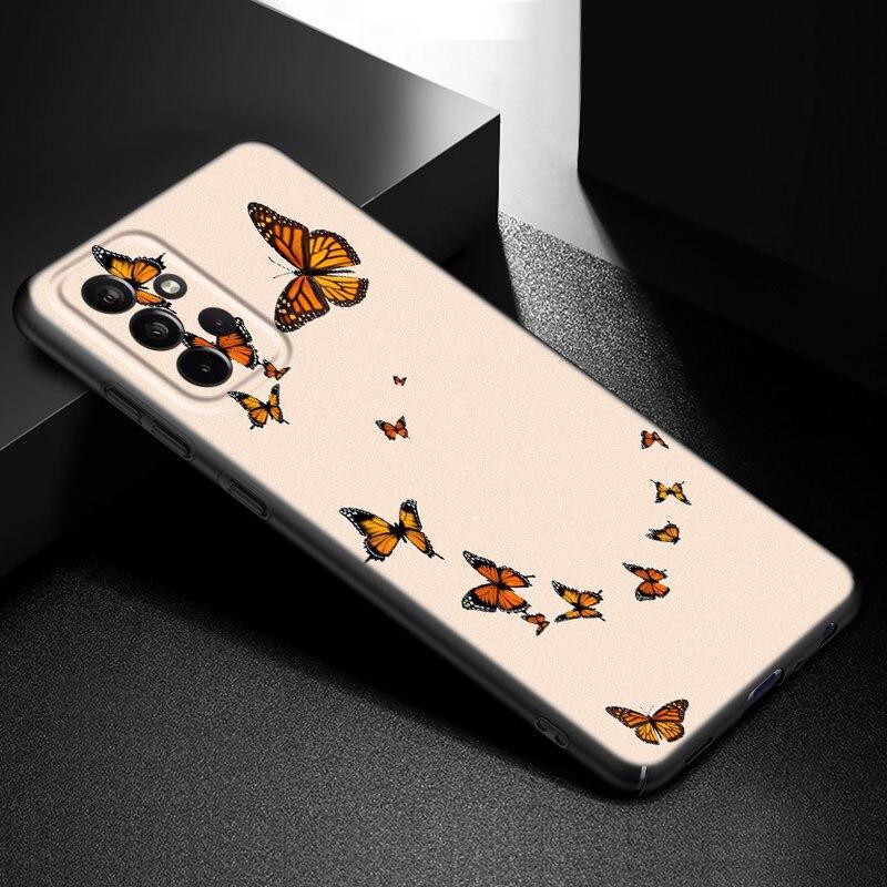 Cool Butterfly Aesthetic Phone Case For Samsung Galaxy A21 A30 A50 A52 S A13 A22 A32 A33 A53 A73 5G A11 A12 A31 A51 A70 A71 A72