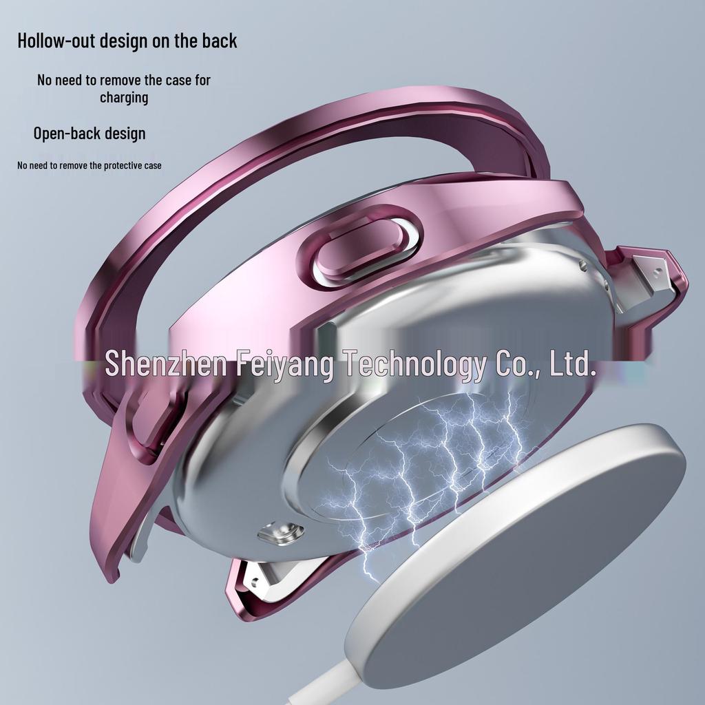 Xiaomi S3 Гальванизированный Твердый Чехол: Полый защитный чехол из ПК для Xiaomi Watch.