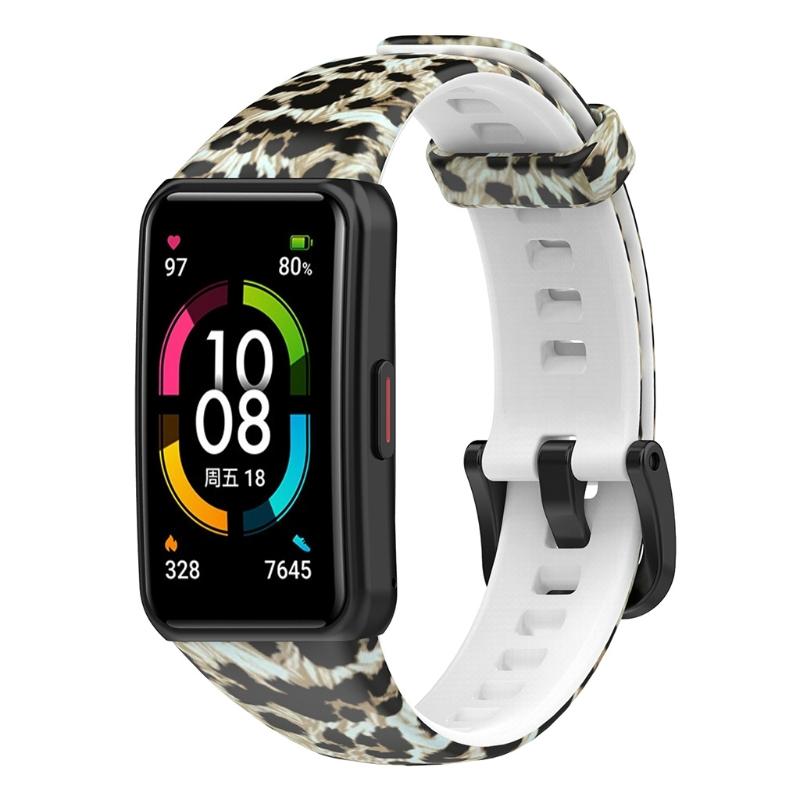 Ремешки для Band 6/6 Pro, регулируемые, спортивные, силиконовые, сменные браслеты-ремешки на запястье - Водонепроницаемые