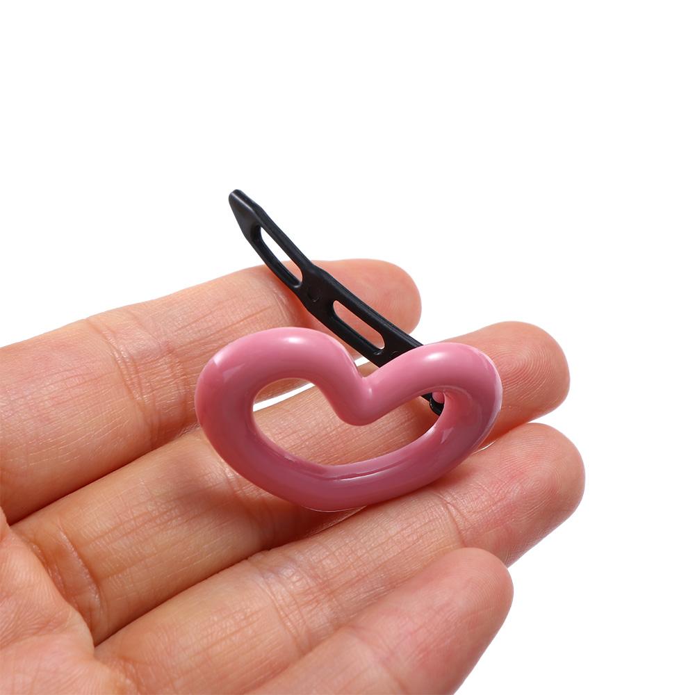 For Girl Side Clip Love Heart Hair Clip Hair Accessories Korean Style Hairpin Y2K Hair Barrettes