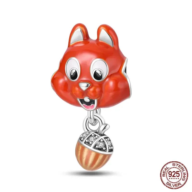 Кулоны Звезда Луна Ночное сияние Бусины Шишки Сосны Подходят для Браслетов Медь Красивые Цветы Подвески Бабочки DIY Ювелирные Изделия