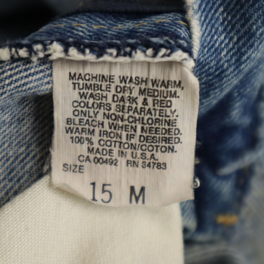 Lee Джинсы с зауженными штанинами 90-х годов Made in USA Old 15 M синие джинсы Женские Б/У