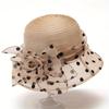 Elevate Your Vacation Look with This Stylish Flower Decor Dotted Print Bucket Hat