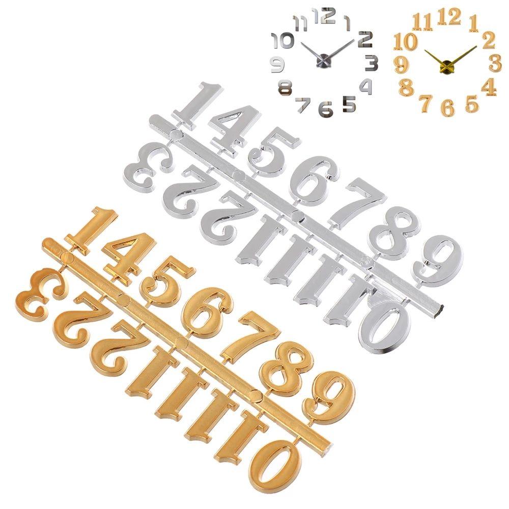 Roman Numerals Digital Repair Tools Quartz Clock Numerals Accessories Replacement Clock Parts