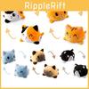 Reversible Flip Cat Plush Stuffed Toy Soft And Cute Animal Doll For Children Gifts