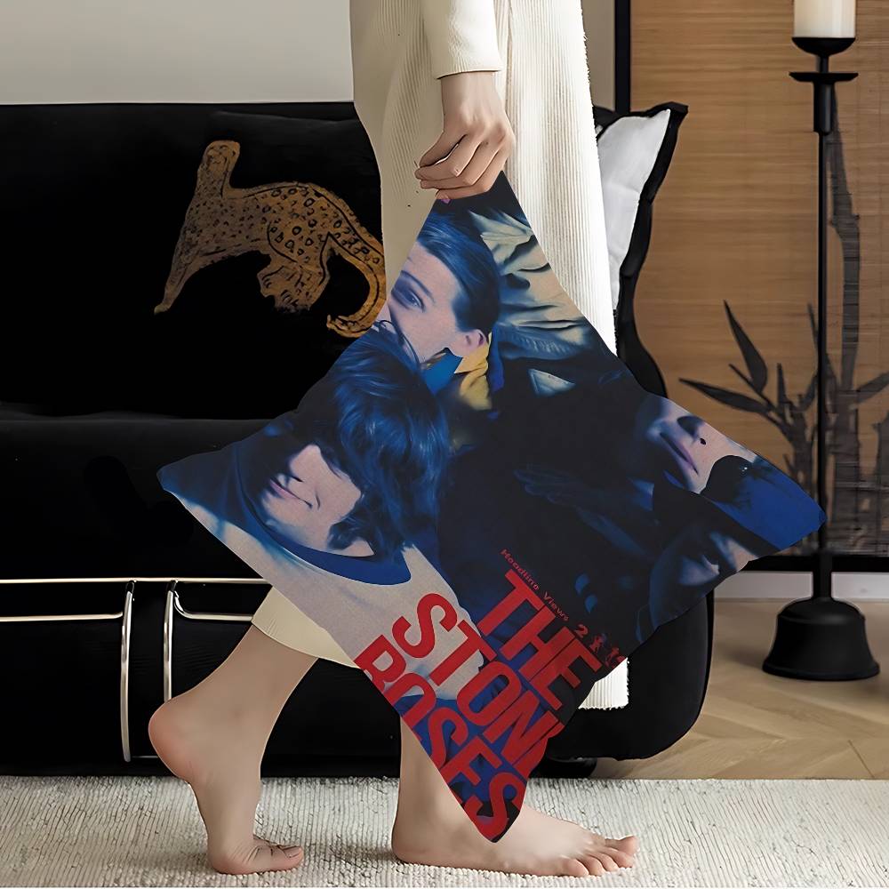 1Pc The Stone Roses Pillowcase Toon Gift Cushion Cover Bedroom Home Sofa Chair Seat Decor Pillow Case