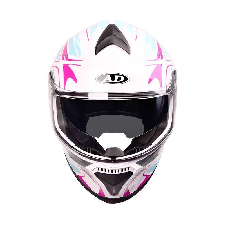 DOT 3C Certified Full Face Motorcycle Helmet Men Women All Season Riding Safety Gear