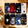 Чехол для телефона M-Milo J для iPhone 17,16,15,14,13,12,11 Plus,Pro Max,XS,Мягкий силиконовый черный чехол