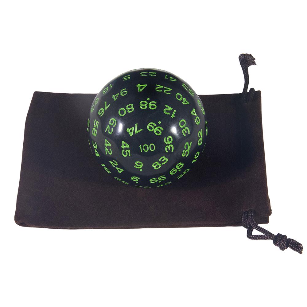 D100 Dice DND Многогранные игральные кости с сумкой для ролевой игры DND