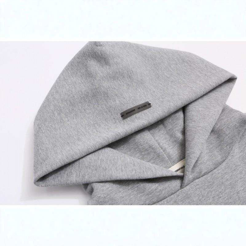 Essentials Hoodie Men Women Cotton Oversized Graphic Print Hooded Sweatshirt Winter Warm Thick Fleece Lined