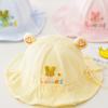 Cute Baby Bucket Hat Spring Autumn Thin Sun Protection Cap Adorable Infant Fishing Hat For Boys And Girls