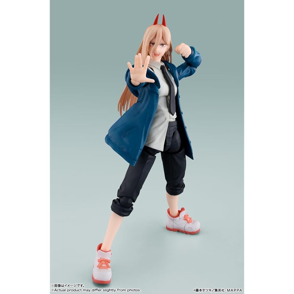НАРОДЫ ТАМАШИИ SH. Figuarts Человек-бензопила Пауэр 145 мм ПВХ АБС Фигурка