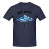 Unisex Nihilist Penguin But Why Arctic Snow Meme Philosophy Fun T Shirt Streetwear Cotton Crewneck Shirt Unisex