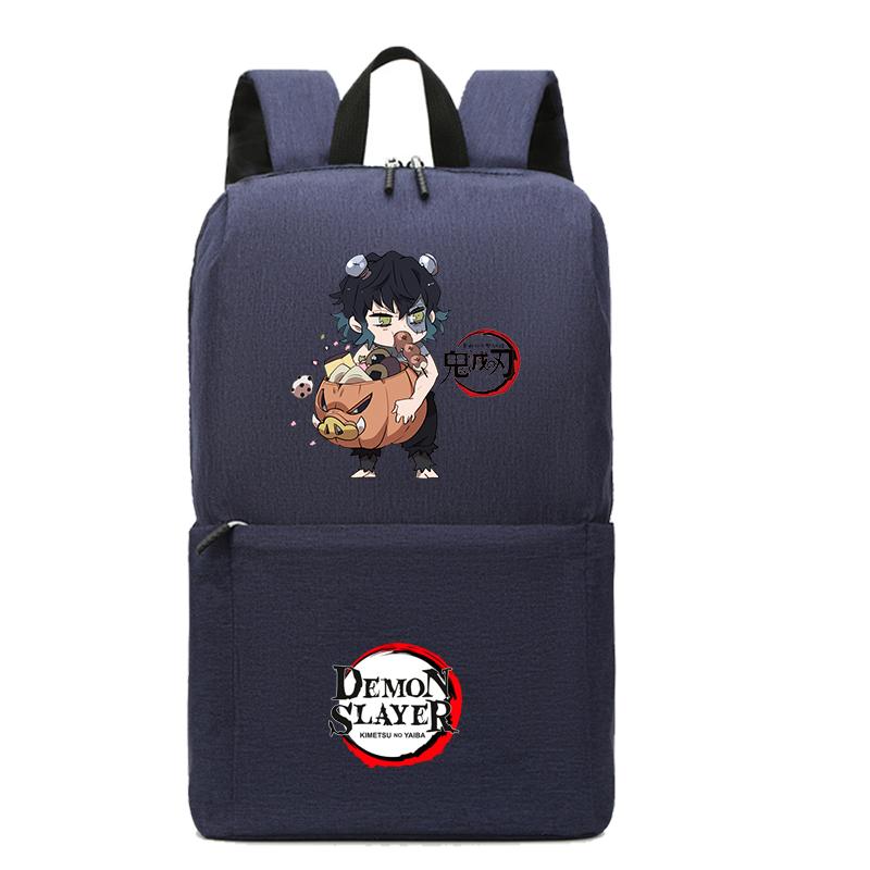 Рюкзак в стиле аниме «Убийца демонов» Nezuko Kawaii, школьная сумка с героями мультфильмов, большая вместимость, манга для путешествий, повседневная сумка для книг для девочек для взрослых
