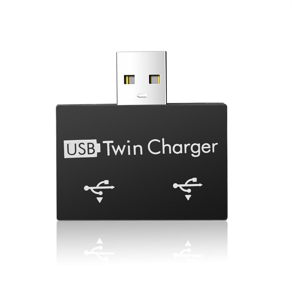 USB-концентратор USB 2.0 разветвитель 1 штекер на 2 гнезда USB-концентратор адаптер для портативных ПК