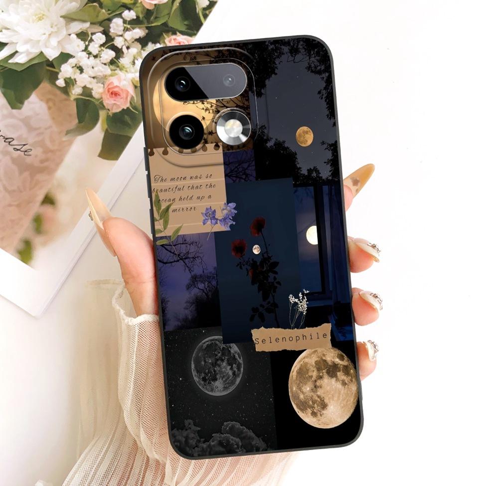 For Realme RMX5121 RMX5120 Case For Realme 16 Pro Cover Cute Kawaii Luxury Fashion Painted Silicone Casing For Real me 16 Pro