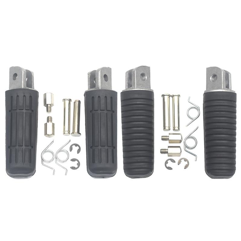 For Yamaha R1 R6 FZ400 FZ600 FZS600 FZS1000 FZ1000 FZ8 FZ6 FZ1 XJ600 XJ900 TDM900 BT1100 Front Footrest Foot Pegs Pedal