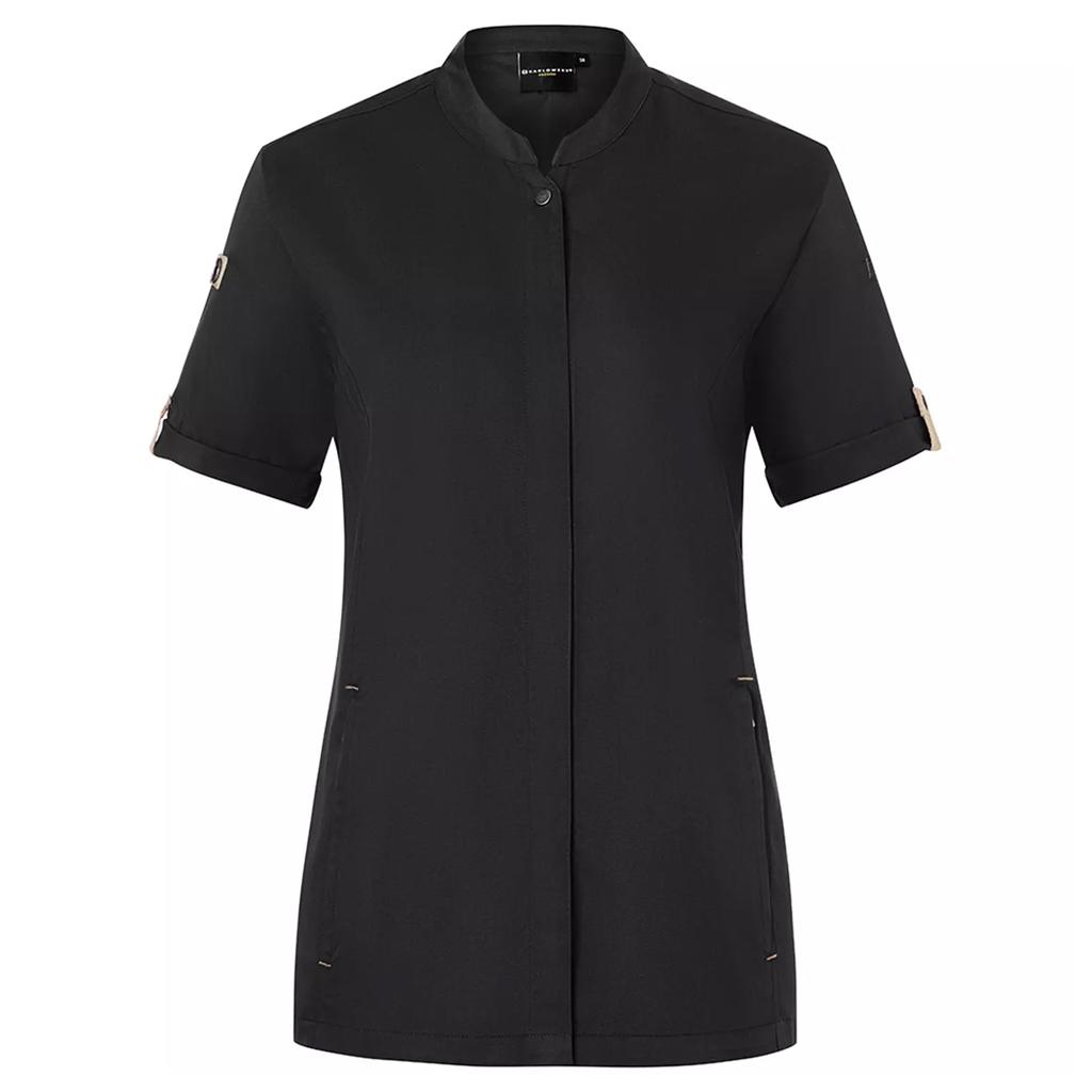 Womens/Ladies Green-Generation Chef Jacket