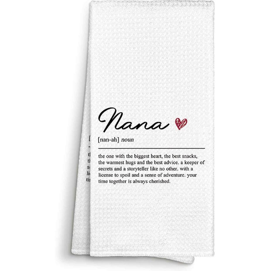 Godmother Definition Gifts Kitchen Towels Decorative 16x24, Godmother Dish Towel Cloths Dishcloths Tea Towel, Godmother Bathroom Kitchen Hand Towel