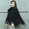 Korean-Style Thickened Imitation Cashmere Scarf: Unisex Long Shawl for Autumn/Winter