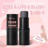 Multifunctional Warm-changing Blush Stick, Rouge Stick, Lip And Cheek Lipstick, Lip Gloss, Three-in-one Brightening And Contouring Stick