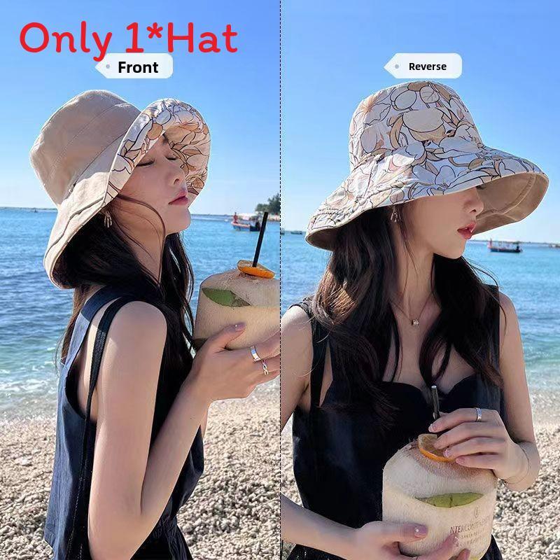 Womens Summer Sun Hat With Large Brim And Breathable Cotton Linen Material