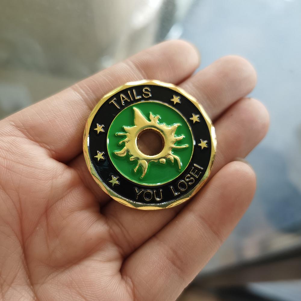 Hollow-out items, wagering coins, challenge coins, commemorative medals, badges, souvenirs, gold-plated coins, collectible items for play
