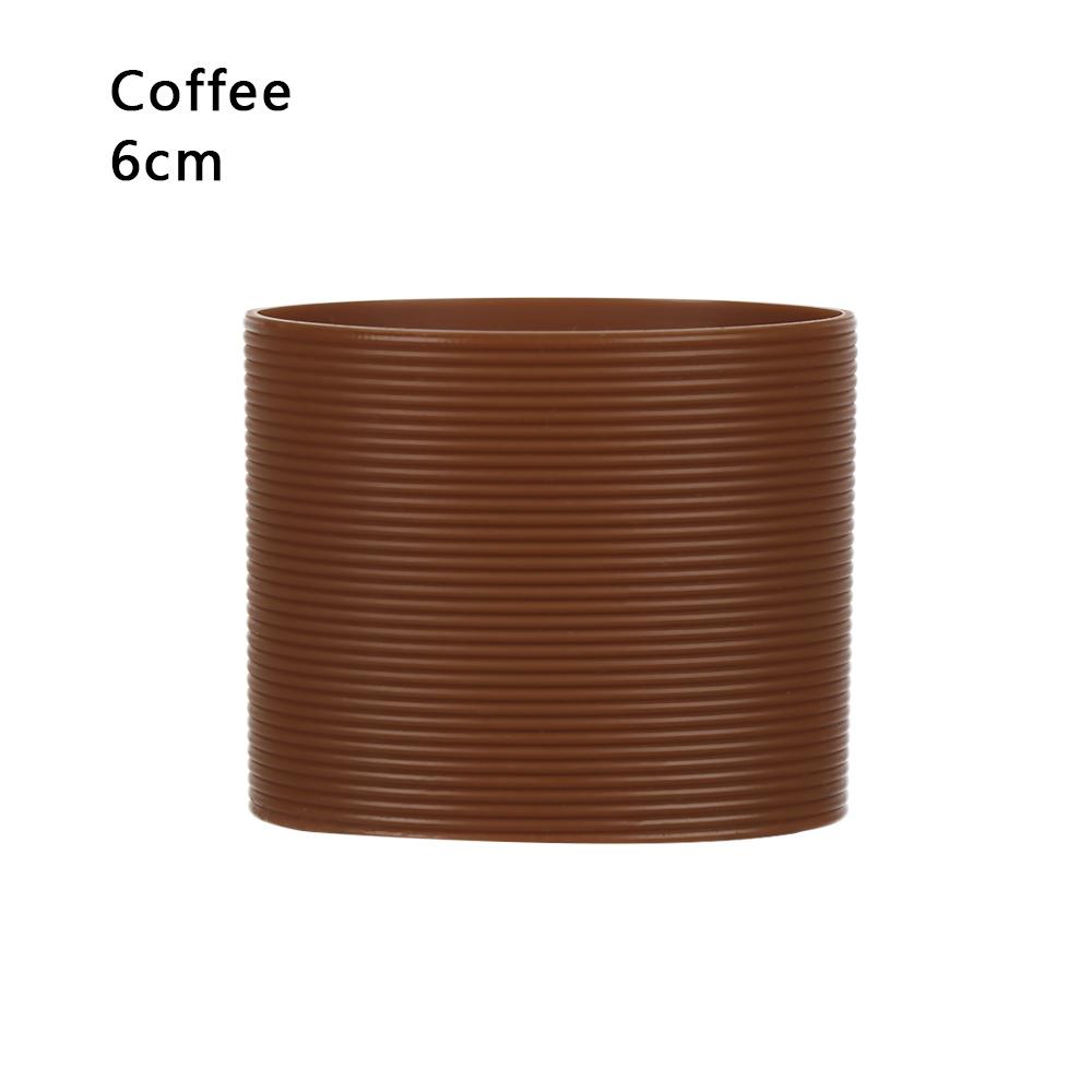 Table Mats Durable Water Cup Coasters Insulation Cup Cover Silicone Cup Sleeve Bottle Sleeves