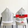 Flexible Santa Belt Cute Elf Girl Skirt Chair Cover Christmas Chair Cover  Home Decoration