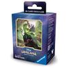 Ravensburger Disney Lorcana ККИ: Коробка для колоды Archazia's Island, Урсула - Обманщица всех | Надежно вмещает 80 карт в протекторах | Прочный и портативный TCG или