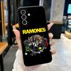 R-Ramones Band Phone Case For Samsung A25 A13 A33 5G A54 A36 A35 A56 A52 A14 Shockproof Soft Cover