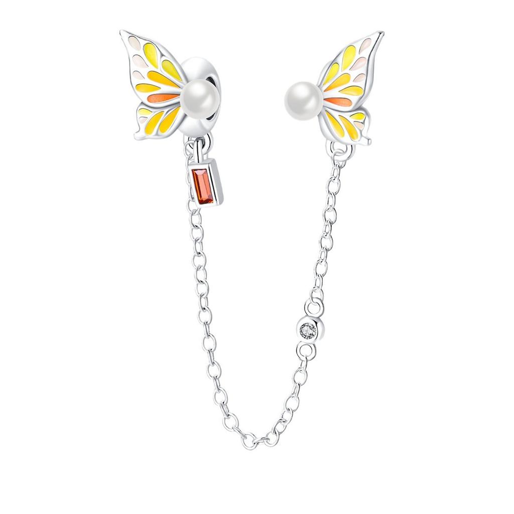 Медная светящаяся пряжка безопасности, ювелирные изделия со светящейся цепочкой безопасности в виде солнца и луны