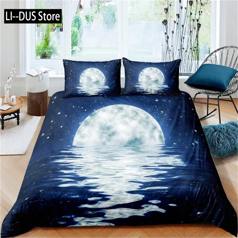 3D Постельное белье с океанскими волнами размера «Квин» Мягкий летний комплект пододеяльника с гавайским тропическим принтом Наволочки