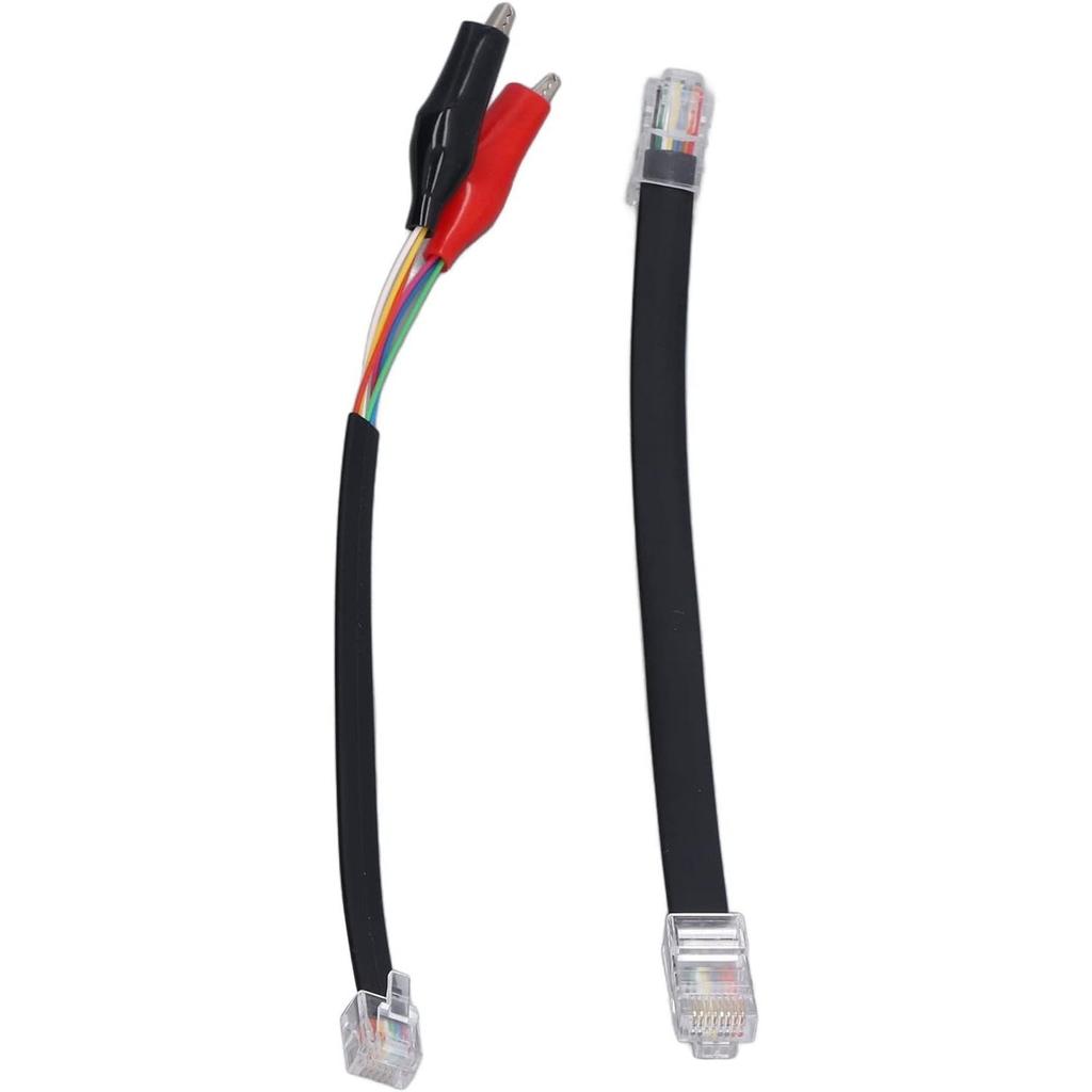 RJ11 and RJ45 Network Cable Tester, Ethernet Wire Finder, Cable Mapper, Continuity Test,Portable LAN Cable Tester,Phone Cable Finder Quick Positioning