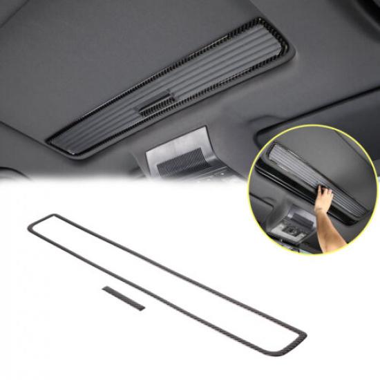 Carbon Fiber Sunroof Handle Panel Trim Sticker For Seat leon 2008-12