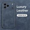 Роскошный чехол для телефона из натуральной овечьей кожи для iPhone 17 16 15 14 13 12 Pro Max 16 Plus 17Pro Air Ударопрочный Матовый Мягкий Бампер