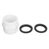 1. Inch Pump Hose Adapter with Washer Leak Proof Pool Filter Pump Hose Connector Replacement for In
