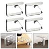 4pcs Stainless Steel Tablecloth Clips Non-Slip Table Cloth Fixing Clips Holder For Party Wedding Picnic Table Cover Clamps