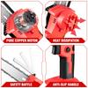 4500W 2.25m Electric Saw Cordless Portable Garden Pruning Tool Brushless High Branch Saw Telescoping Pole