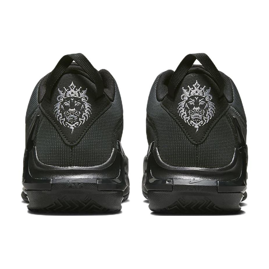 Nike LeBron Witness 7 черные антрацитовые мужские кроссовки DM1123-004