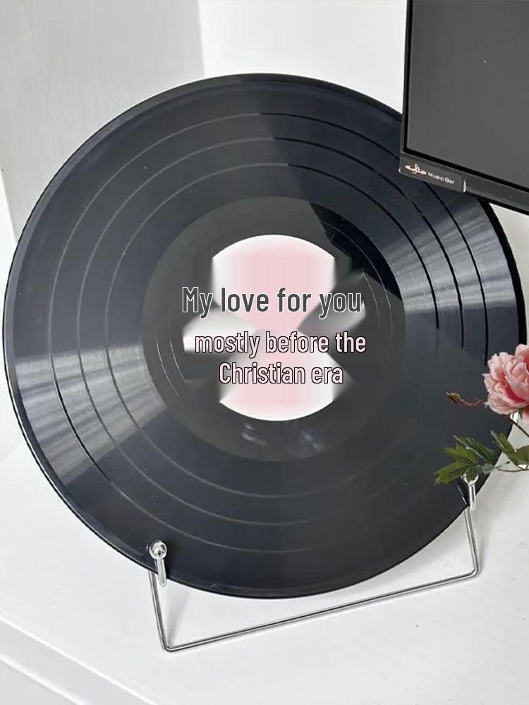 Ретро Закат Виниловая Пластинка Настенные Часы: Тихий креативный декор своими руками для гостиной.