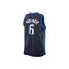 Nike NBA Retro Basketball Jersey SW Fan Edition Reward Edition Dallas Mavericks Porzingis Jersey 6 Men Jersey Black CW6806-420