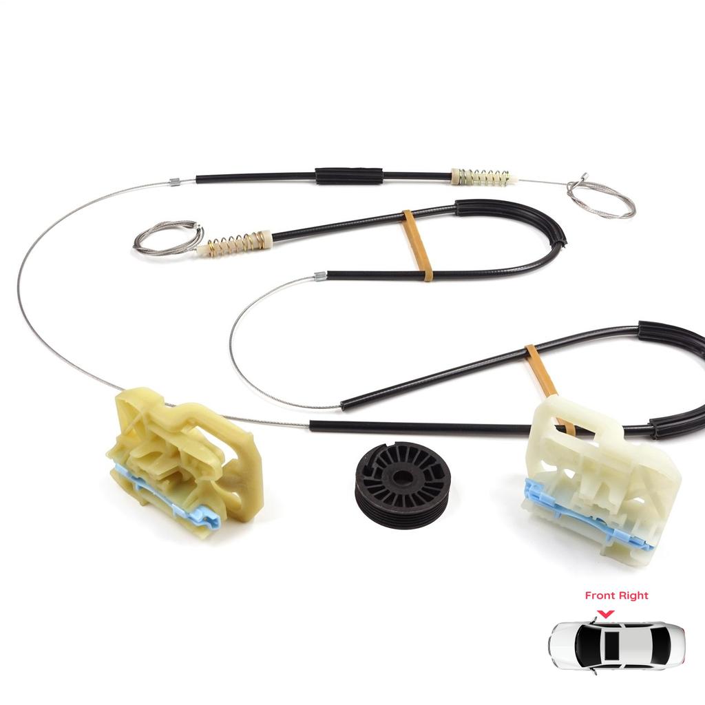 BWR5561 Window Regulator Repair Set Front Right Door for Skoda Octavia MK3 III 5E 2012-2021 4/5 Door 5E0837462