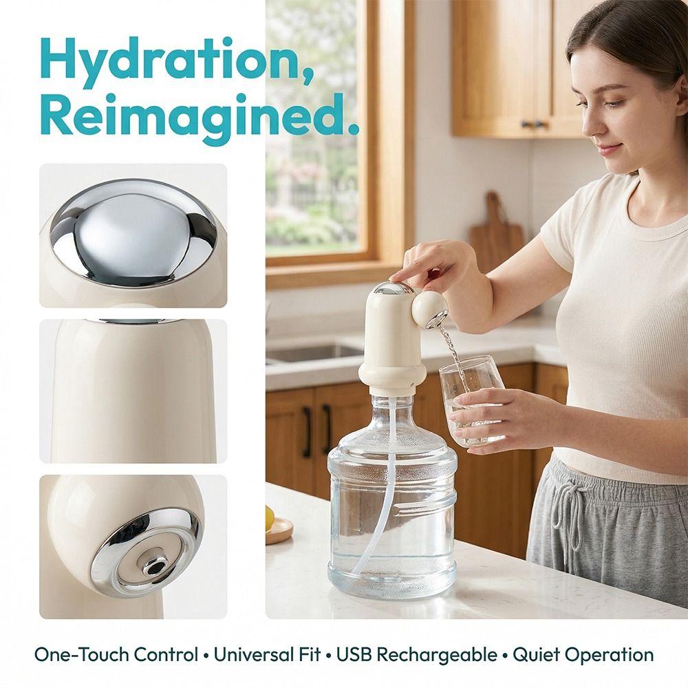 Type-C Charging Electric Water Dispenser Portable Design Portable Water Dispenser Office Use