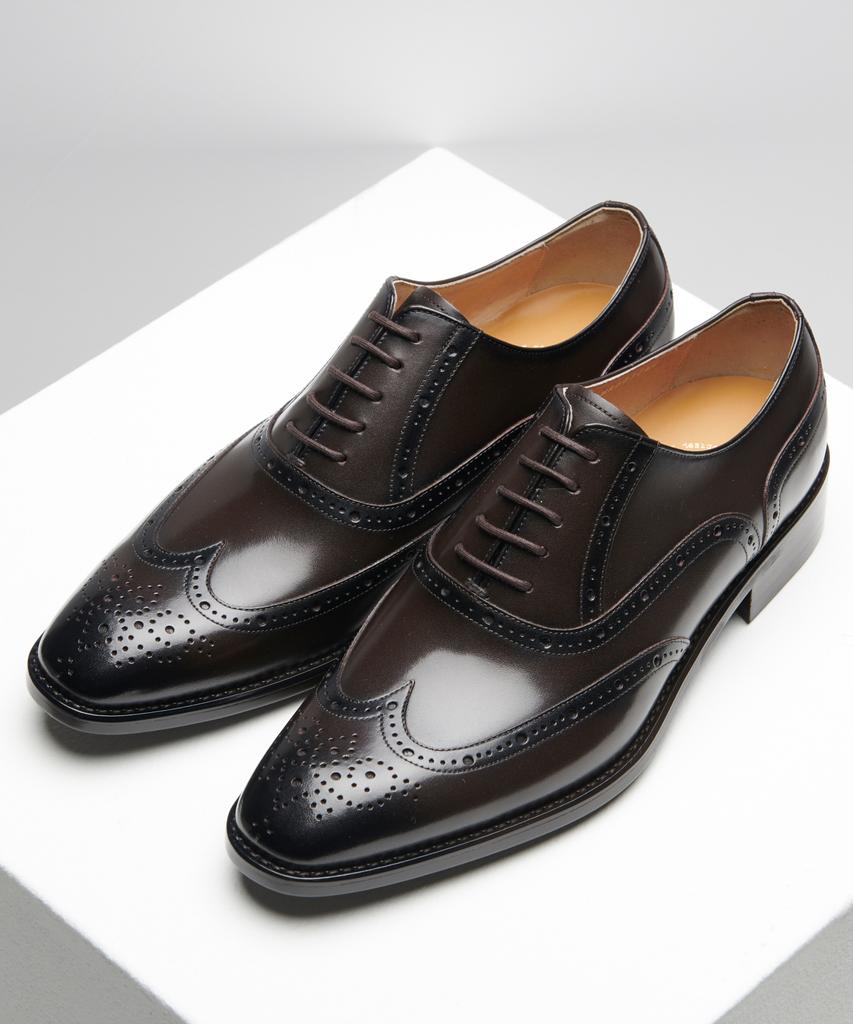 Flap'F Мужские Оксфорды с Открытой Шнуровкой и Перфорацией Wingtip 2 Типа (Тип А)